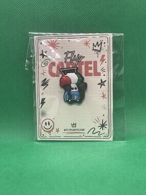 Disney Pixar Cars Luigi PVC Rubber Hat Pin Backpack Collectible